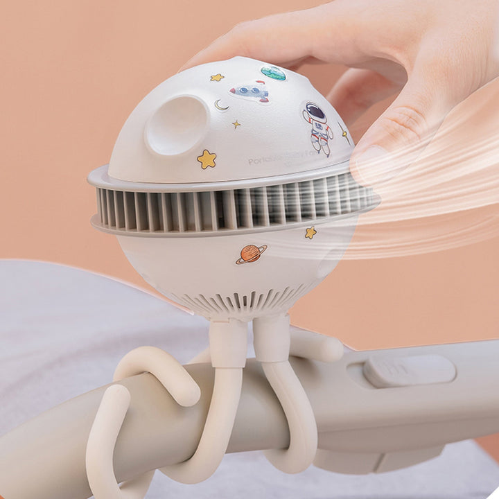 Stay Cool and Comfortable with the Baby Stroller Bladeless Fan